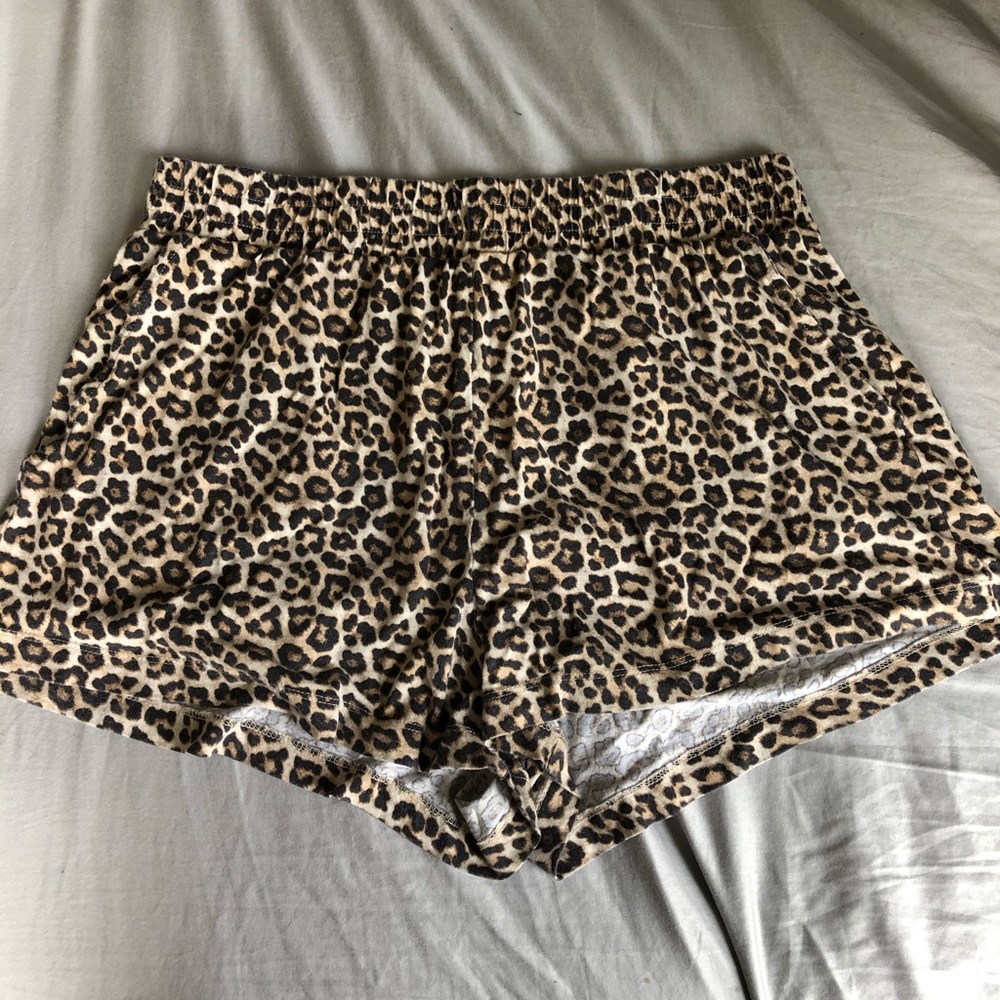 Cheetah Print Shorts